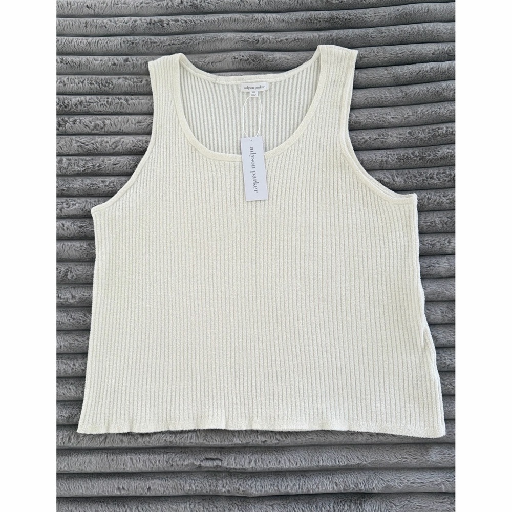 Cozy Ribbed Tank Top - Picture 7 of 12